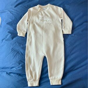 EUC Bonds Cream Bodysuit - Size 12-18m